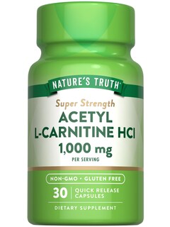 Foto 1 | Suplemento Nature's Truth Acetil L-carnitina 1000 Mg 30 Cápsulas - Venta Internacional.