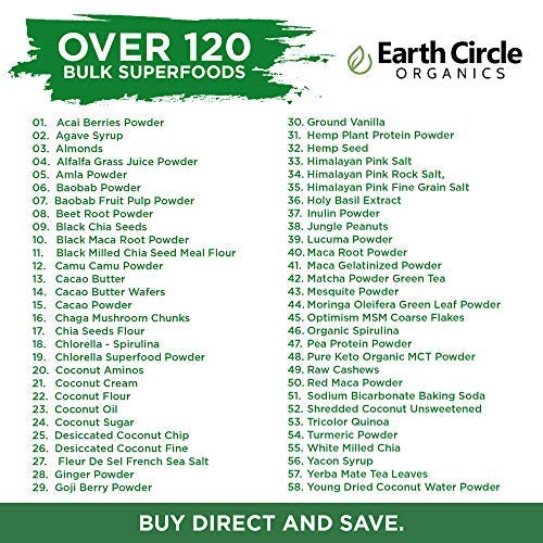 Foto 6 pulgar | Superalimento Earth Circle Organics De Clorella En Polvo  120 Ml - Venta Internacional.