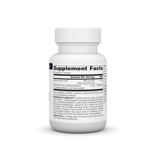Foto 2 | Complejo Avanzado De Vitamina B-12 Supplement Source Naturals 5 Mg 60 Pastillas - Venta Internacional.
