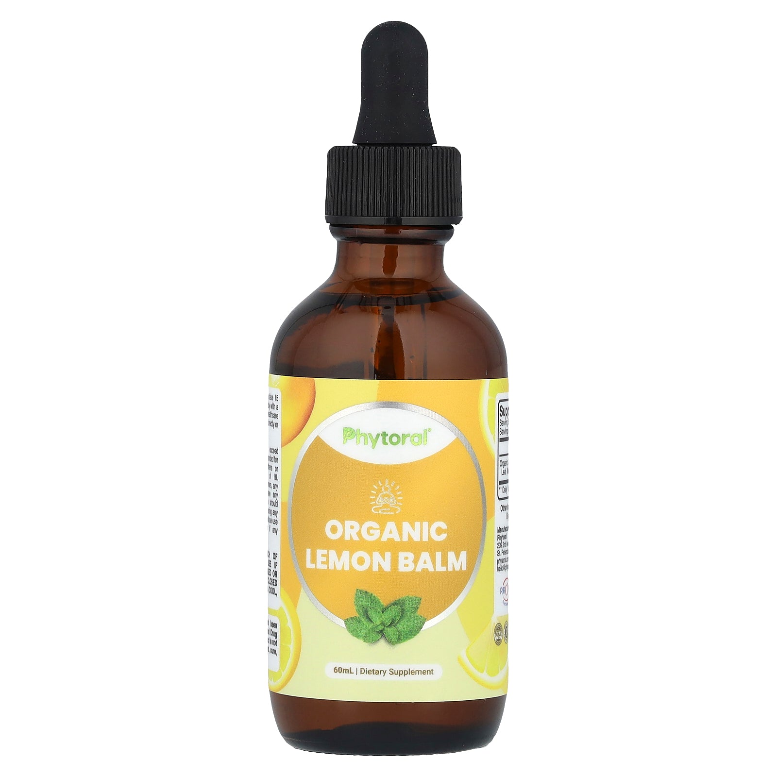 Foto 4 pulgar | Suplemento De Bálsamo De Limón Orgánico Phytoral 60 Ml - Venta Internacional.