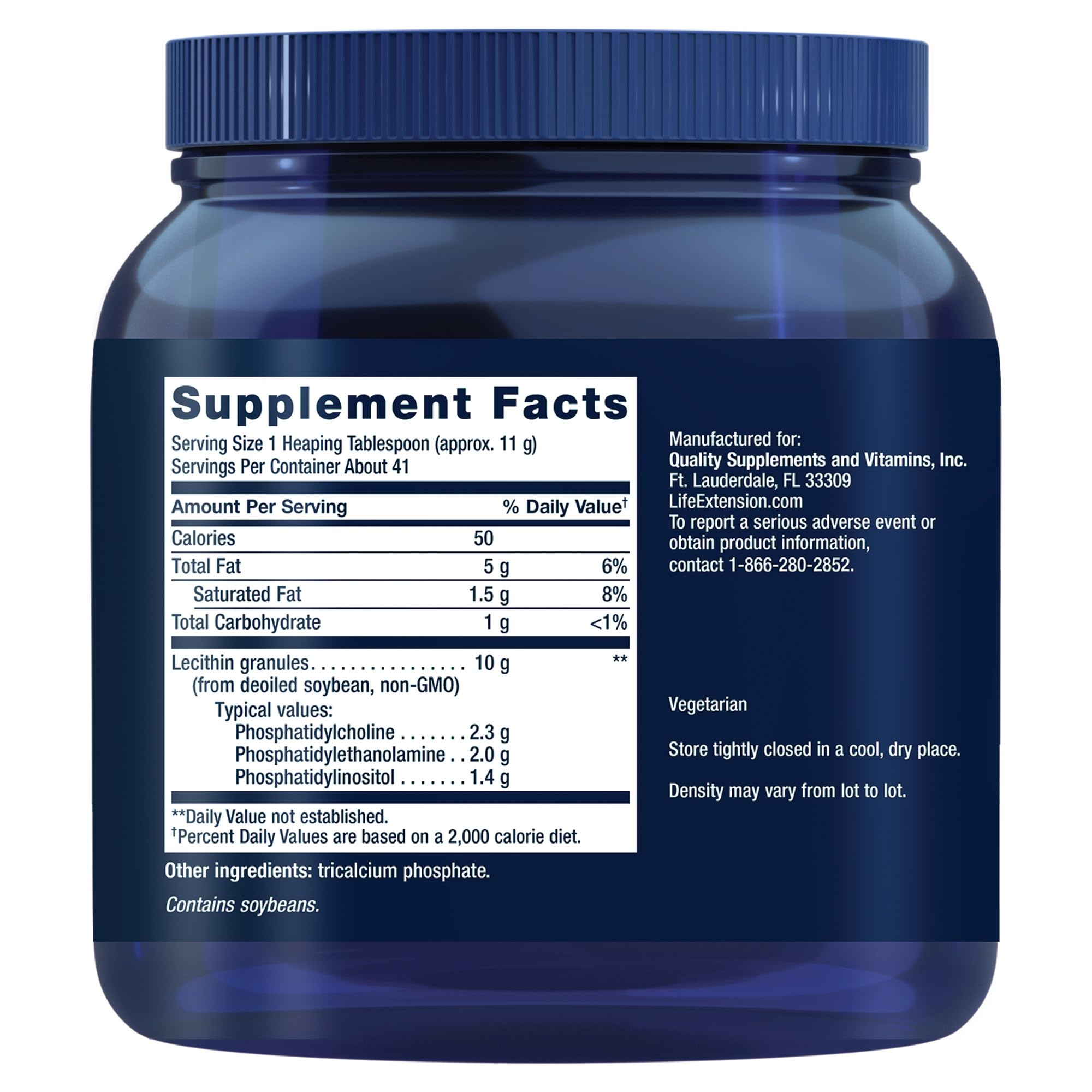 Foto 3 pulgar | Supplement Life Extension  Lecitina De 454 G  Promueve La Salud De Las Células - Venta Internacional.