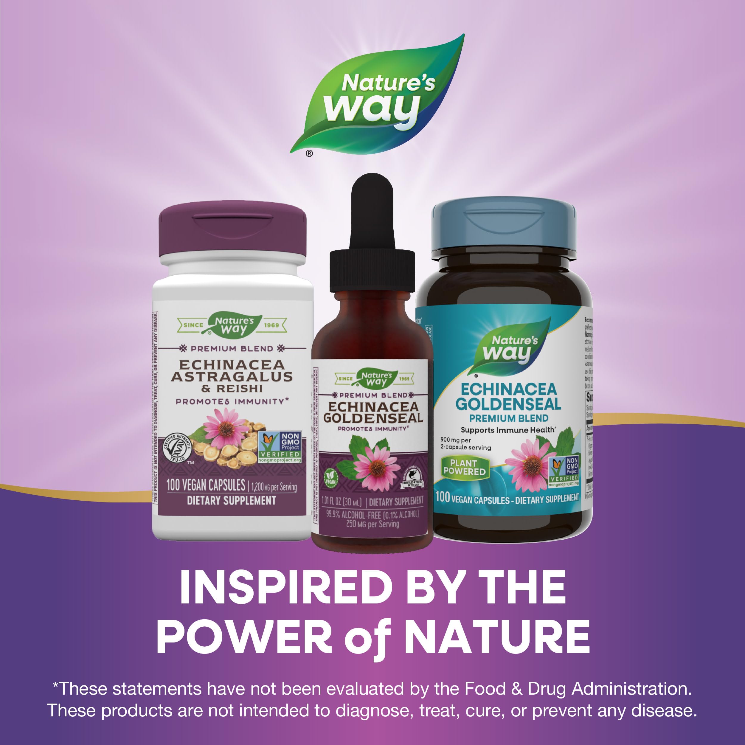 Foto 7 pulgar | Suplemento De Equinácea Y Sello Dorado De Nature's Way 250 Mg 30 Ml - Venta Internacional.