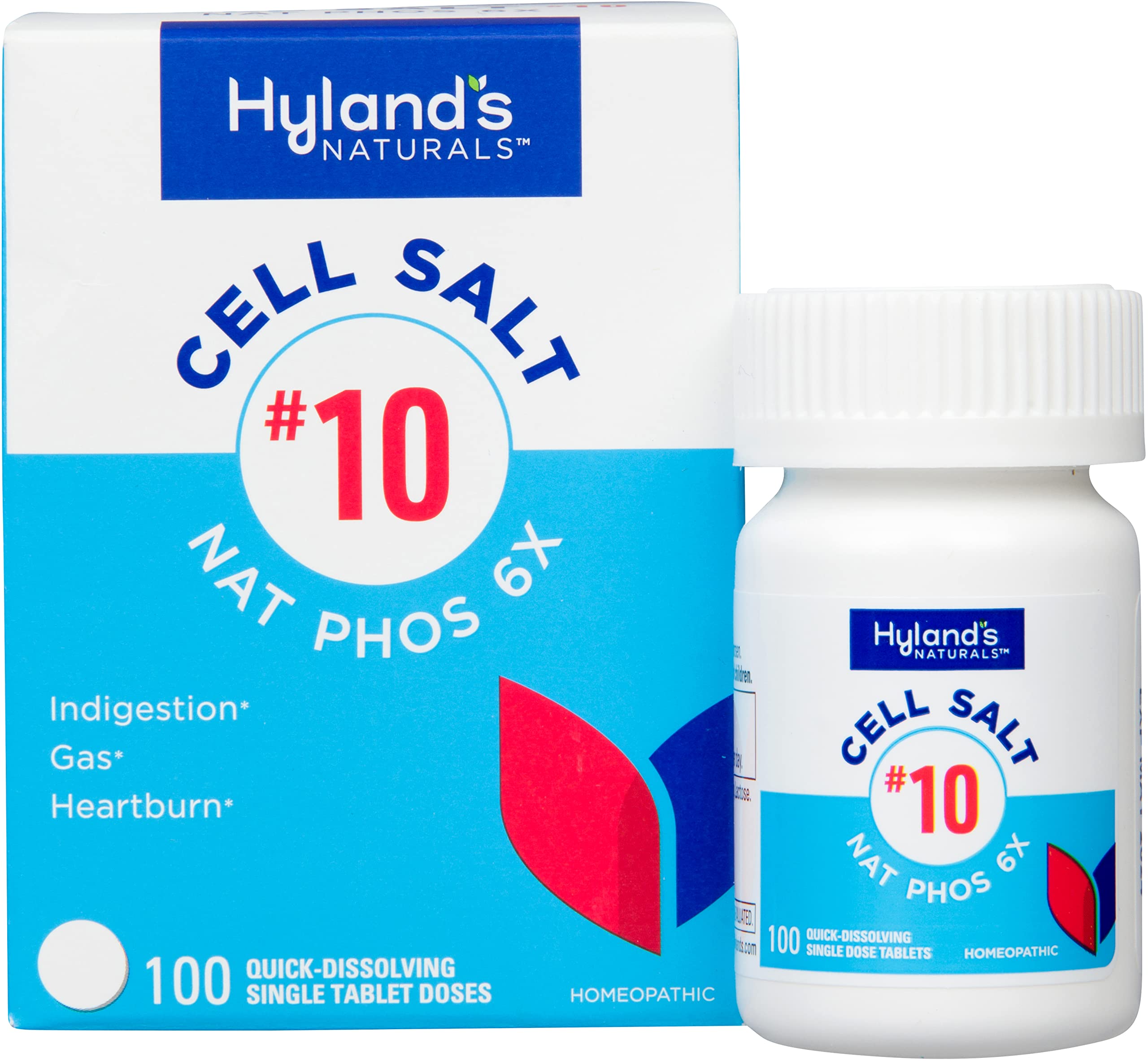 Foto 2 pulgar | Tablets Hyland's No.10 Cell Salt Nat Phos 6x 100 Tabletas - Venta Internacional.