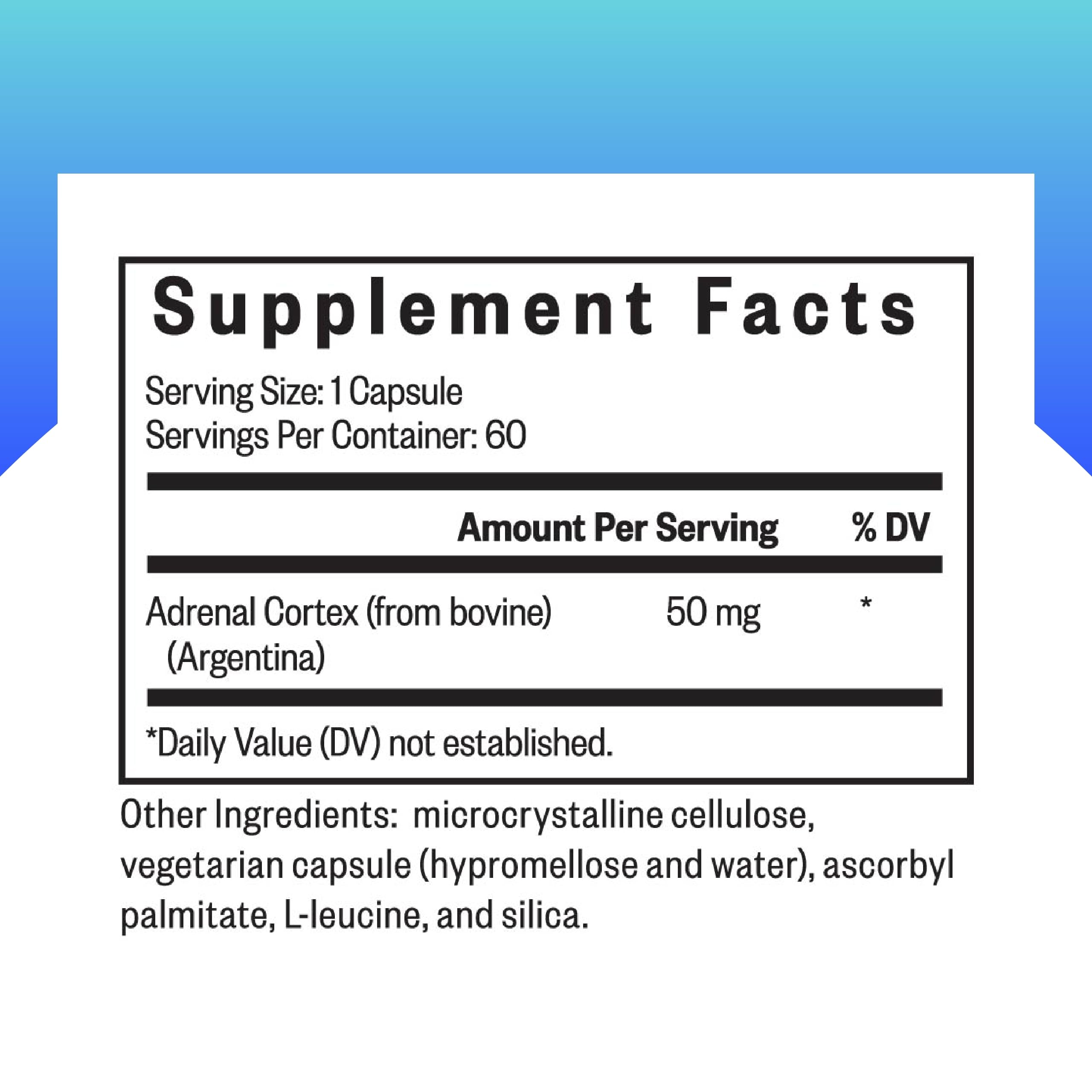 Foto 3 pulgar | Suplemento Seeking Health Adrenal Cortex 50 Mg 60 Cápsulas - Venta Internacional.