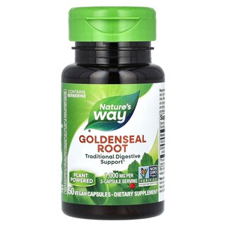 Foto 1 | Suplemento Nature's Way Goldenseal Root 50 Cápsulas Veganas - Venta Internacional.