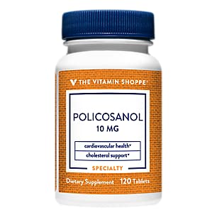 Foto 2 pulgar | Suplemento The Vitamin Shoppe Policosanol 10 Mg 120 Comprimidos - Venta Internacional.