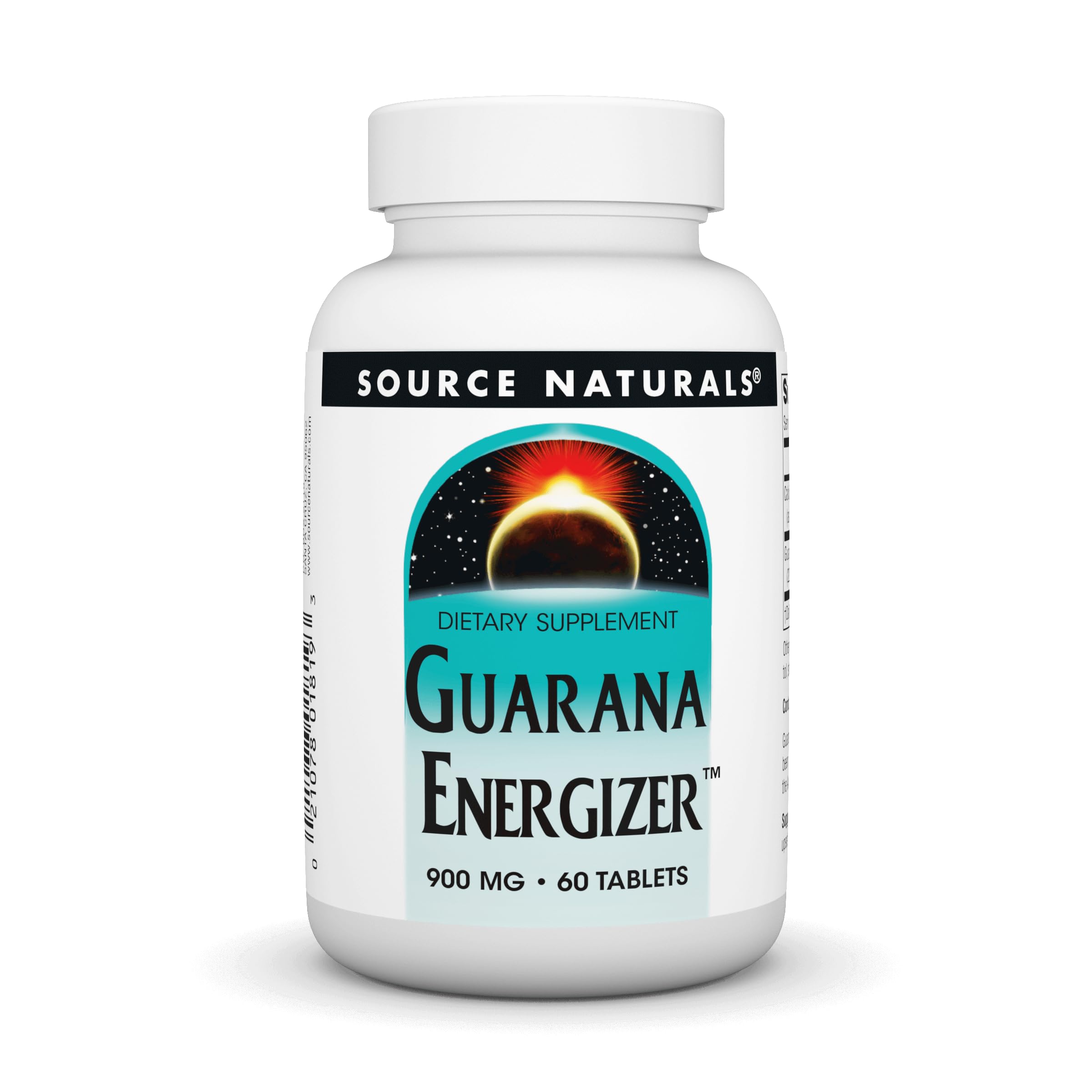 Foto 2 pulgar | Supplement Source Naturals Guarana Energizer 900 Mg 60 Comprimidos - Venta Internacional.
