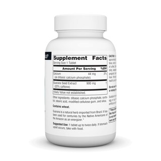 Foto 2 | Supplement Source Naturals Guarana Energizer 900 Mg 60 Comprimidos - Venta Internacional.