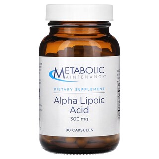 Foto 1 | Suplemento De Ácido Alfa Lipoico Para El Mantenimiento Metabólico 300 Mg 90 Cápsulas - Venta Internacional.