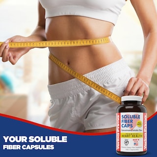 Foto 2 | Suplemento De Fibra Dietética Yerba Prima Soluble Fiber 180 Cápsulas - Venta Internacional.