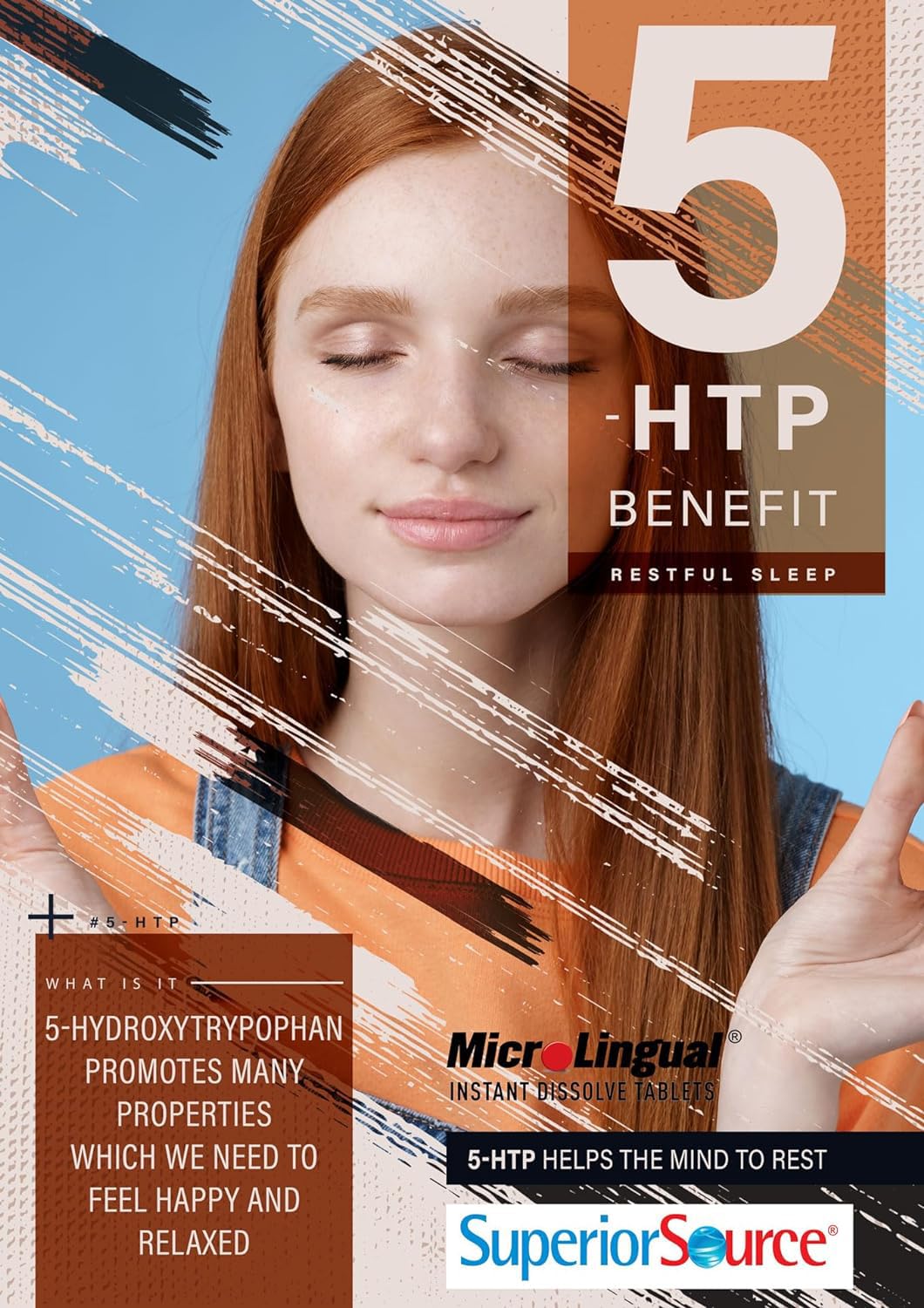 Foto 4 | Suplemento Superior Source 5-htp 50 Mg Restful Sleep 60 Comprimidos - Venta Internacional.