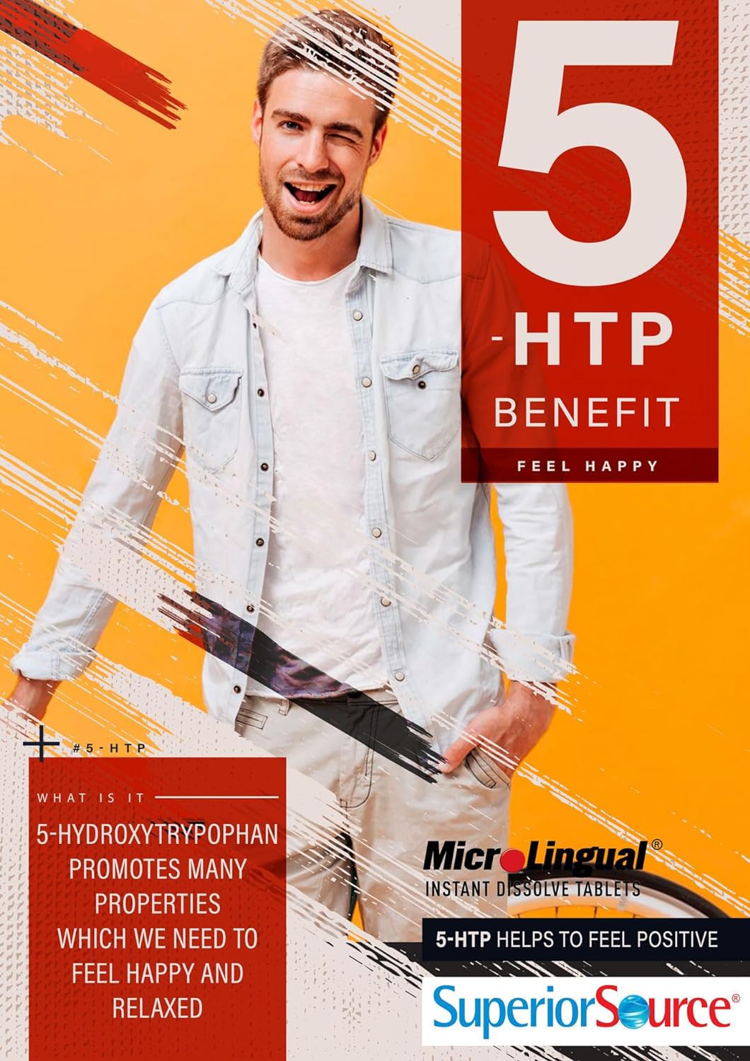 Foto 6 | Suplemento Superior Source 5-htp 50 Mg Restful Sleep 60 Comprimidos - Venta Internacional.