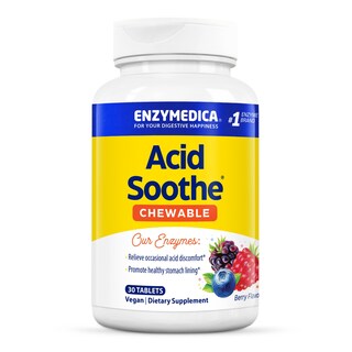 Foto 1 | Suplemento Enzymedica Masticable Acid Sothe 30 Comprimidos - Venta Internacional.