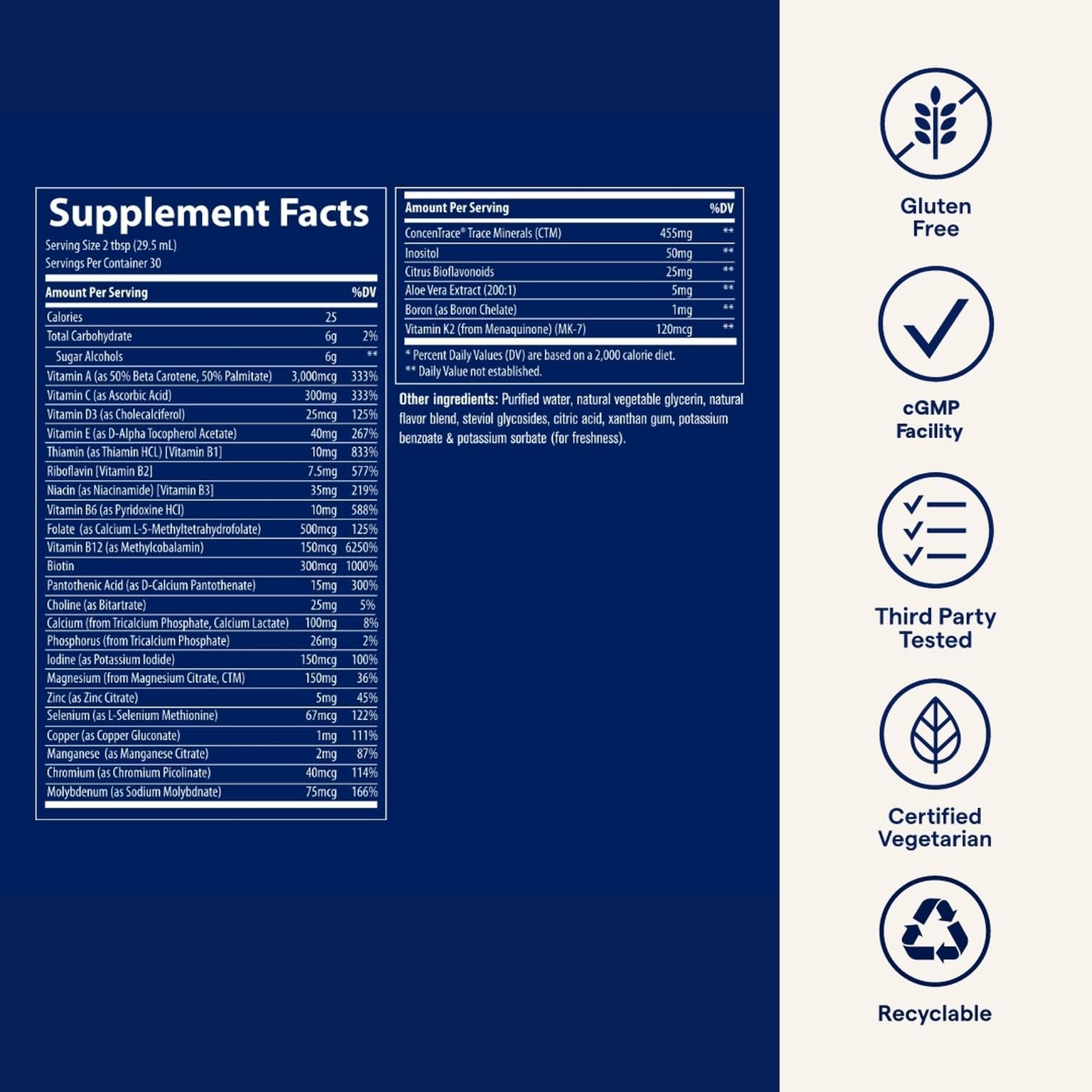 Foto 6 pulgar | Suplemento De Oligoelementos Líquido  Multivitamínico Y Mineral  30 Ml - Venta Internacional.