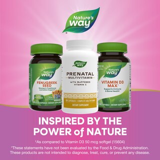 Foto 6 | Multivitamínico Prenatal Nature's Way 180 Cápsulas - Venta Internacional.