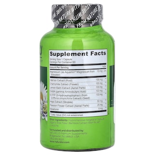 Foto 2 | Suplemento Naturelo Sleep Formula 60 Cápsulas Vegetarianas - Venta Internacional.