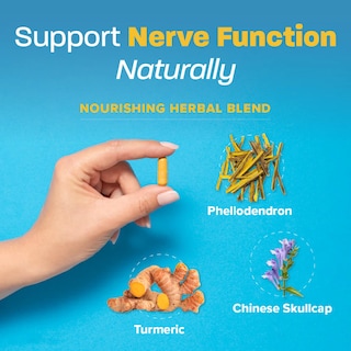Foto 4 | Suplemento Redd Remedies Nerve Shield 60 Cápsulas Veganas - Venta Internacional.