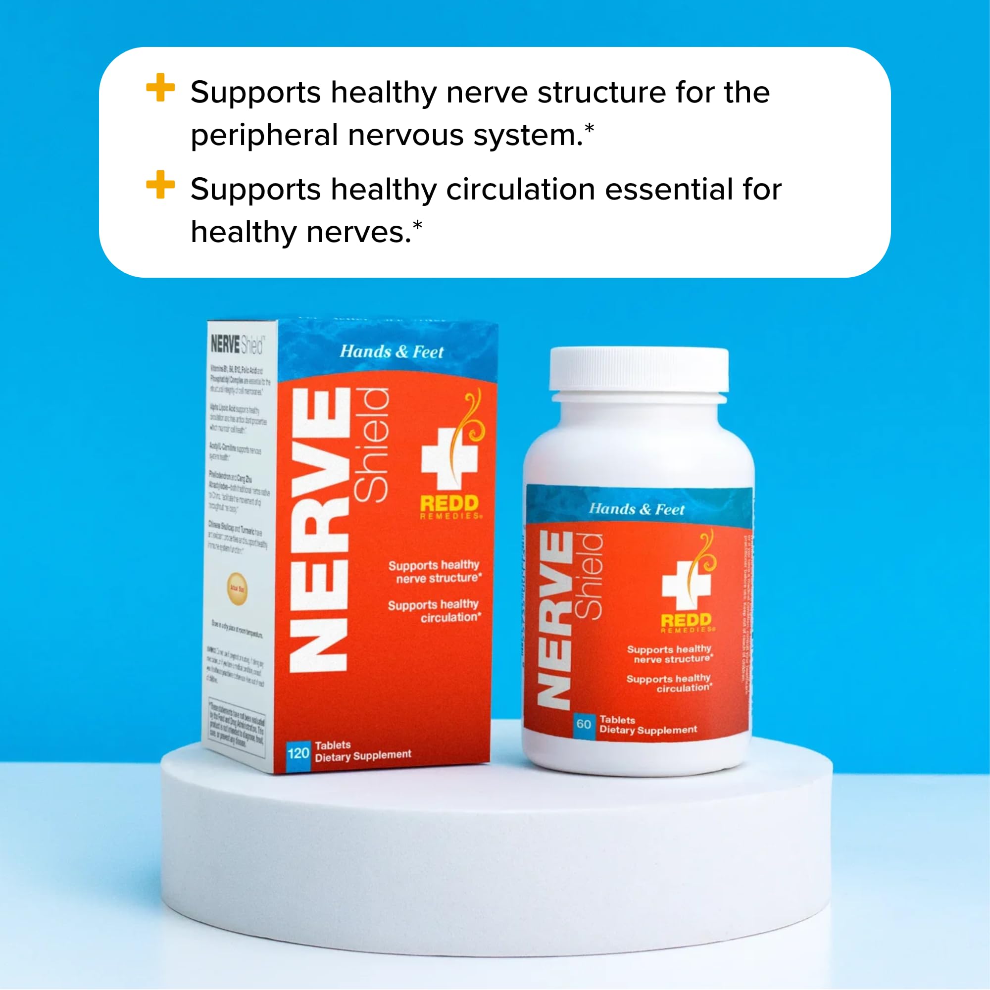 Foto 7 pulgar | Suplemento Redd Remedies Nerve Shield 60 Cápsulas Veganas - Venta Internacional.