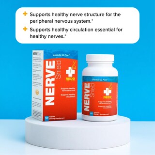 Foto 6 | Suplemento Redd Remedies Nerve Shield 60 Cápsulas Veganas - Venta Internacional.