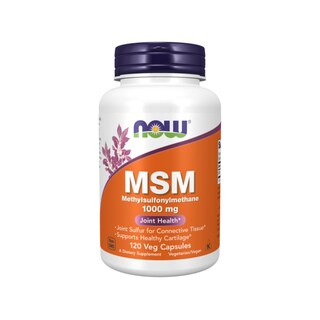 Foto 1 | Suplemento Now Foods Msm 1000 Mg 120 Cápsulas Para La Salud De Las Articulaciones - Venta Internacional.