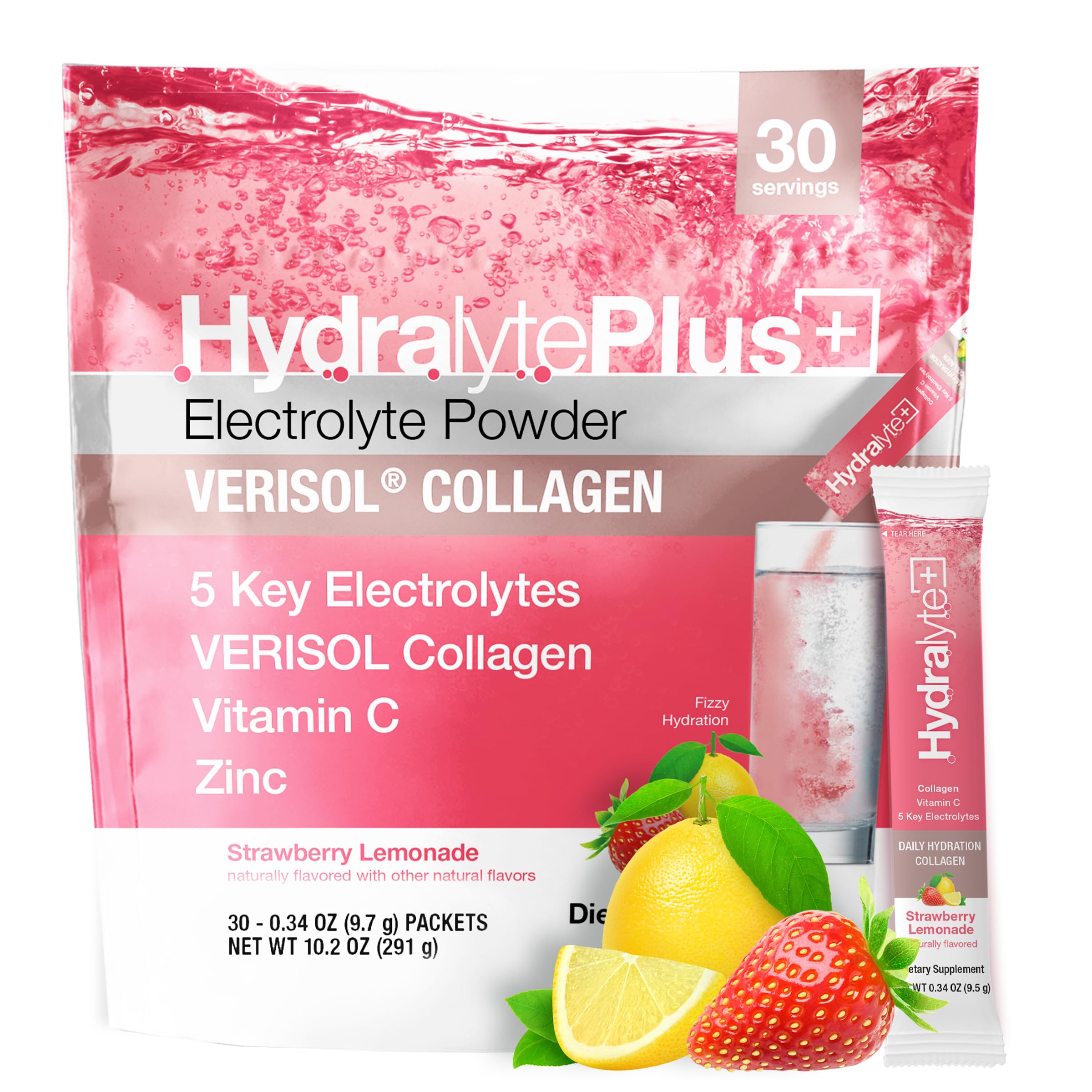 Foto 1 | Electrolitos En Polvo Hydralyte Verisol Collagen  30 Paquetes - Venta Internacional.