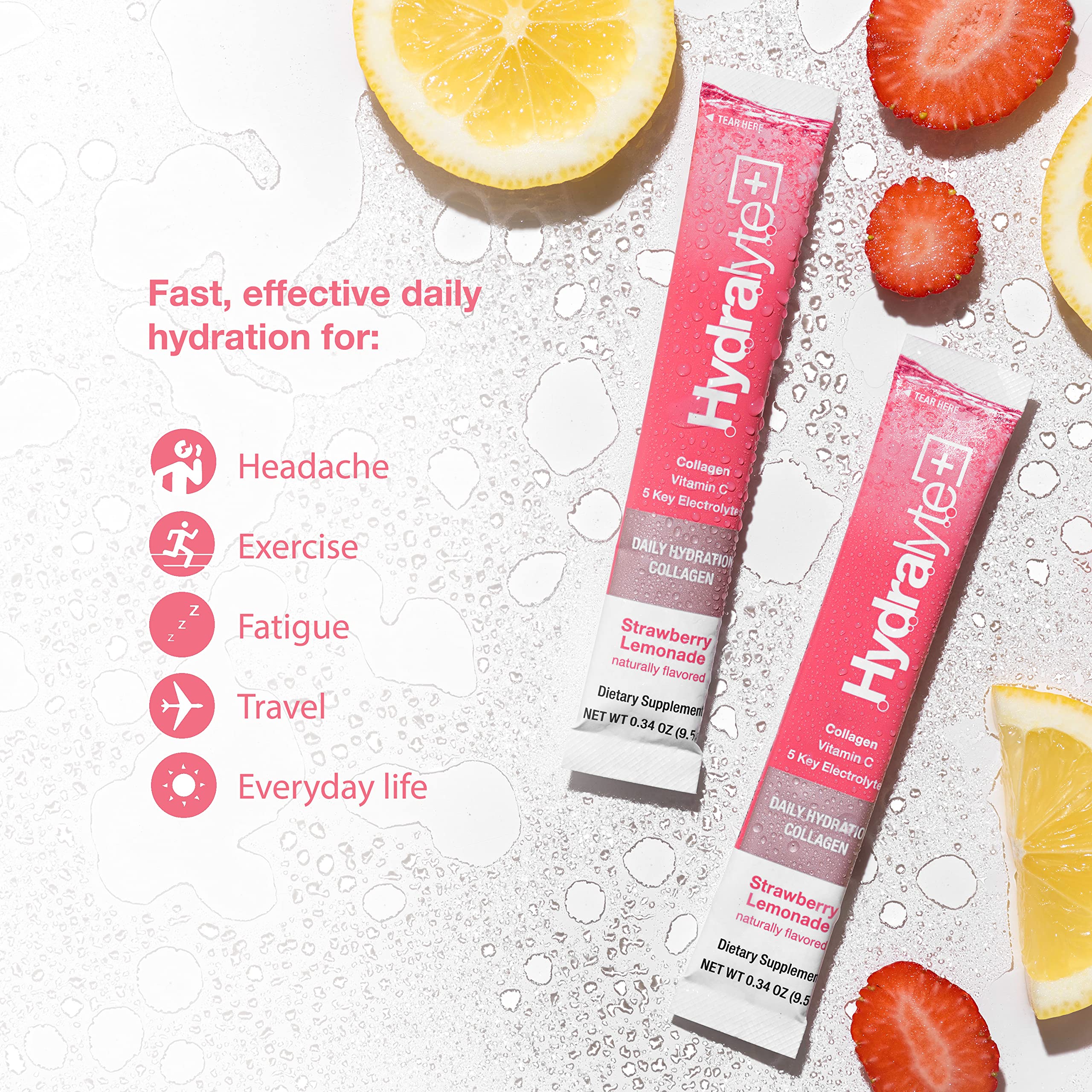 Foto 7 | Electrolitos En Polvo Hydralyte Verisol Collagen  30 Paquetes - Venta Internacional.