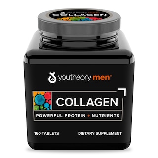 Foto 1 | Suplemento Youtheory De Colágeno Masculino Con Biotina 160 Tabletas - Venta Internacional.