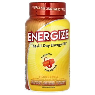 Foto 1 | Suplemento Isatori Energize Píldora Energética Para Todo El Día 60 Tabletas - Venta Internacional.