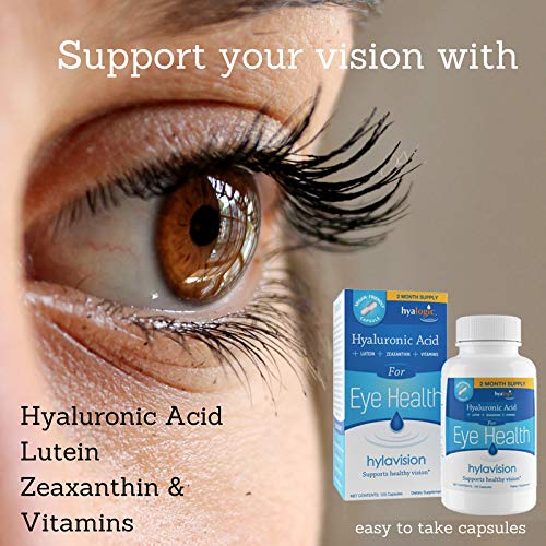 Foto 6 | Suplementos Para La Salud Ocular Hyalogic Hylavision 120 Cápsulas - Venta Internacional.
