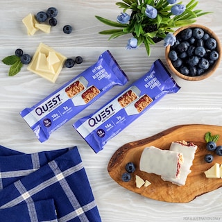 Foto 5 | Tarta Crujiente De Arándanos Protein Bar Quest Nutrition 12 X 16 G - Venta Internacional.