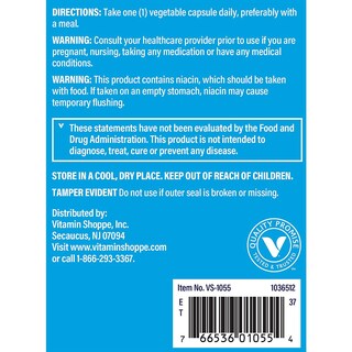 Foto 4 | Complementa The Vitamin Shoppe B-complex 100 300 Cápsulas Vegetarianas - Venta Internacional.