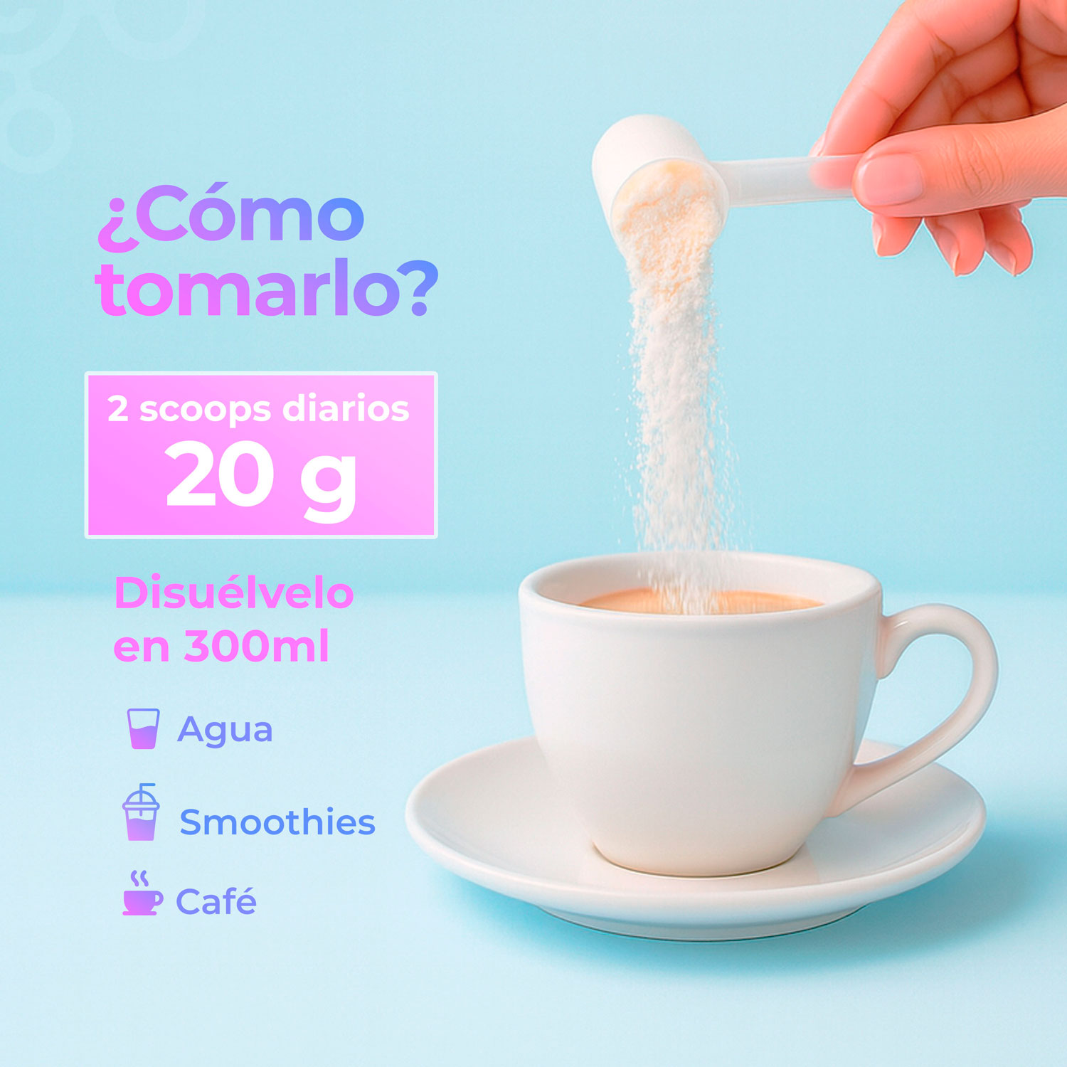 Foto 4 | Péptidos de Colágeno Amarte Labs 100% Grass-Fed Sin Sabor 600 gr