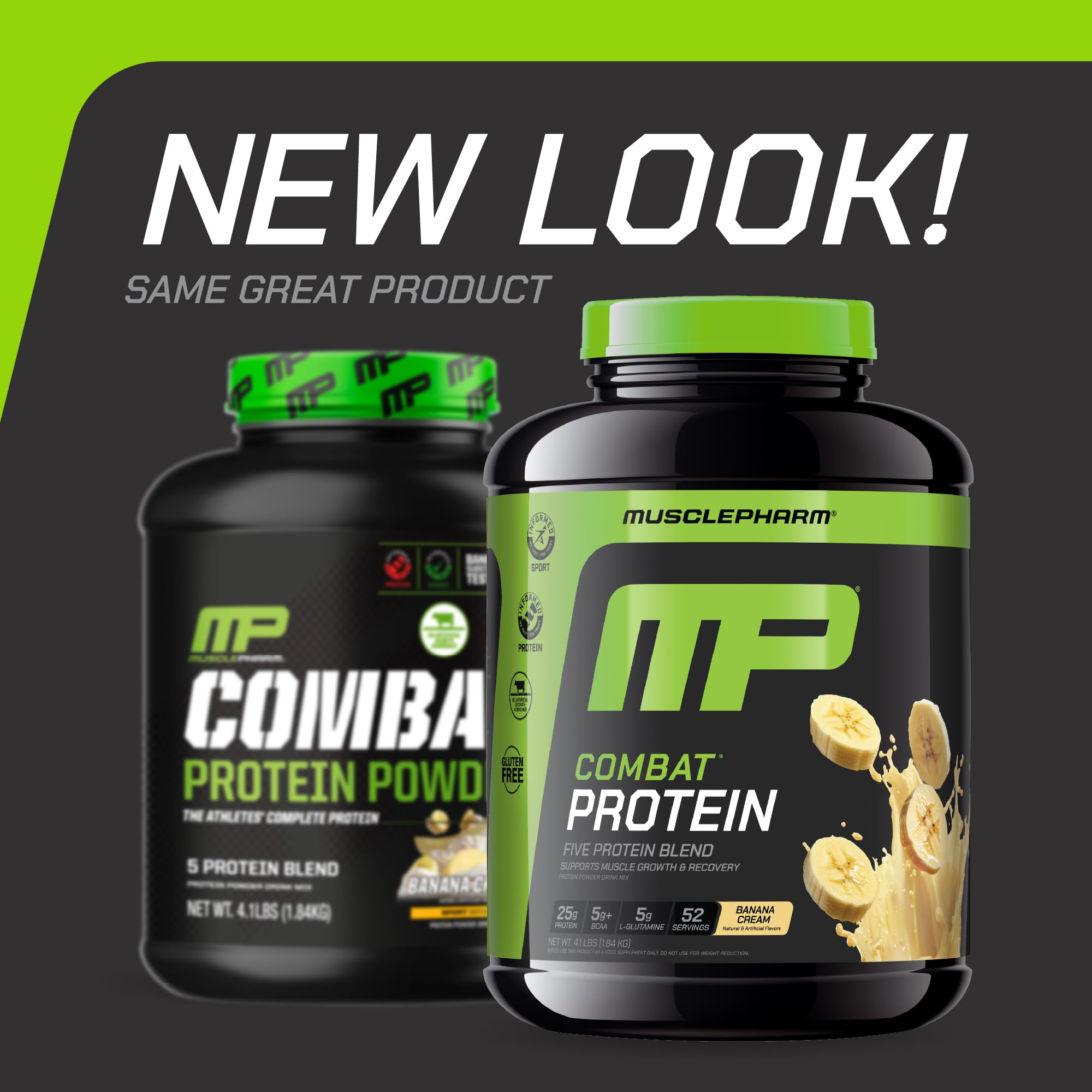Foto 3 pulgar | Proteína Muscle Pharm Banana Cream 1.84 kg-Venta Internacional