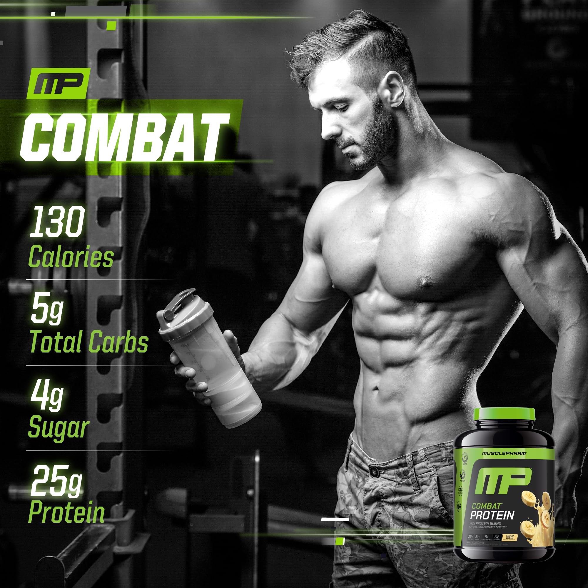 Foto 5 pulgar | Proteína Muscle Pharm Banana Cream 1.84 kg-Venta Internacional