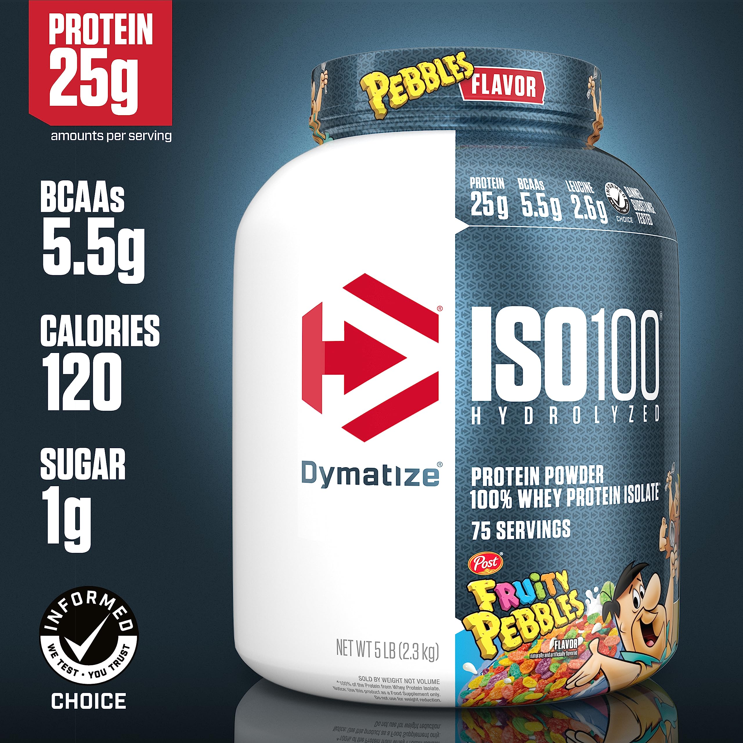 Foto 3 pulgar | Proteína en Polvo Dymatize Iso100 Hidrolizada 5 Libras - Venta Internacional