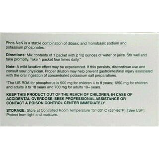 Foto 3 | Suplemento Dietético Cypress Pharmaceutical Phos-nak - Venta Internacional.