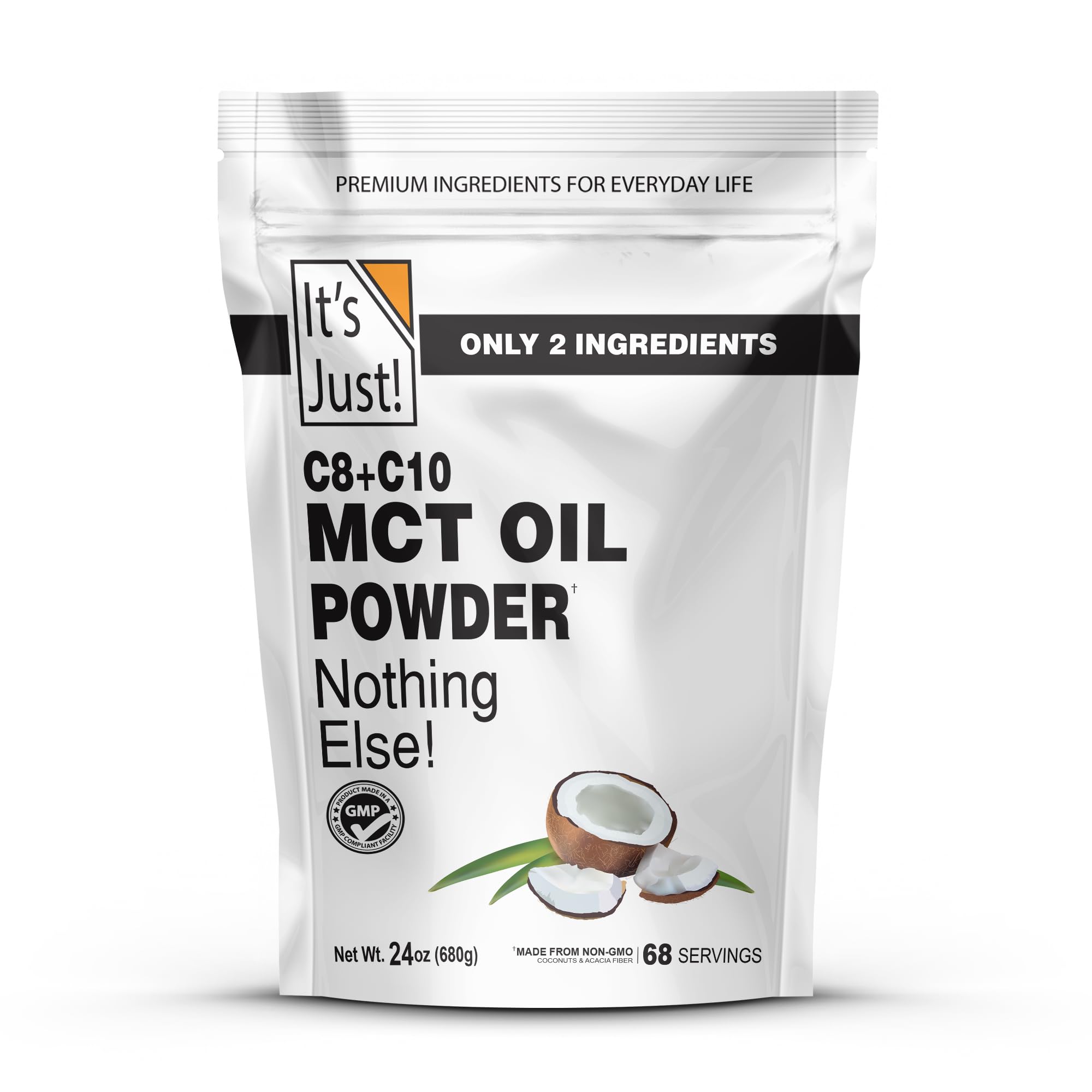 Foto 1 | Aceite Mct En Polvo ¡es Justo! Con Fibra Prebiótica 680 G 70% C8 + 30% C10 - Venta Internacional.