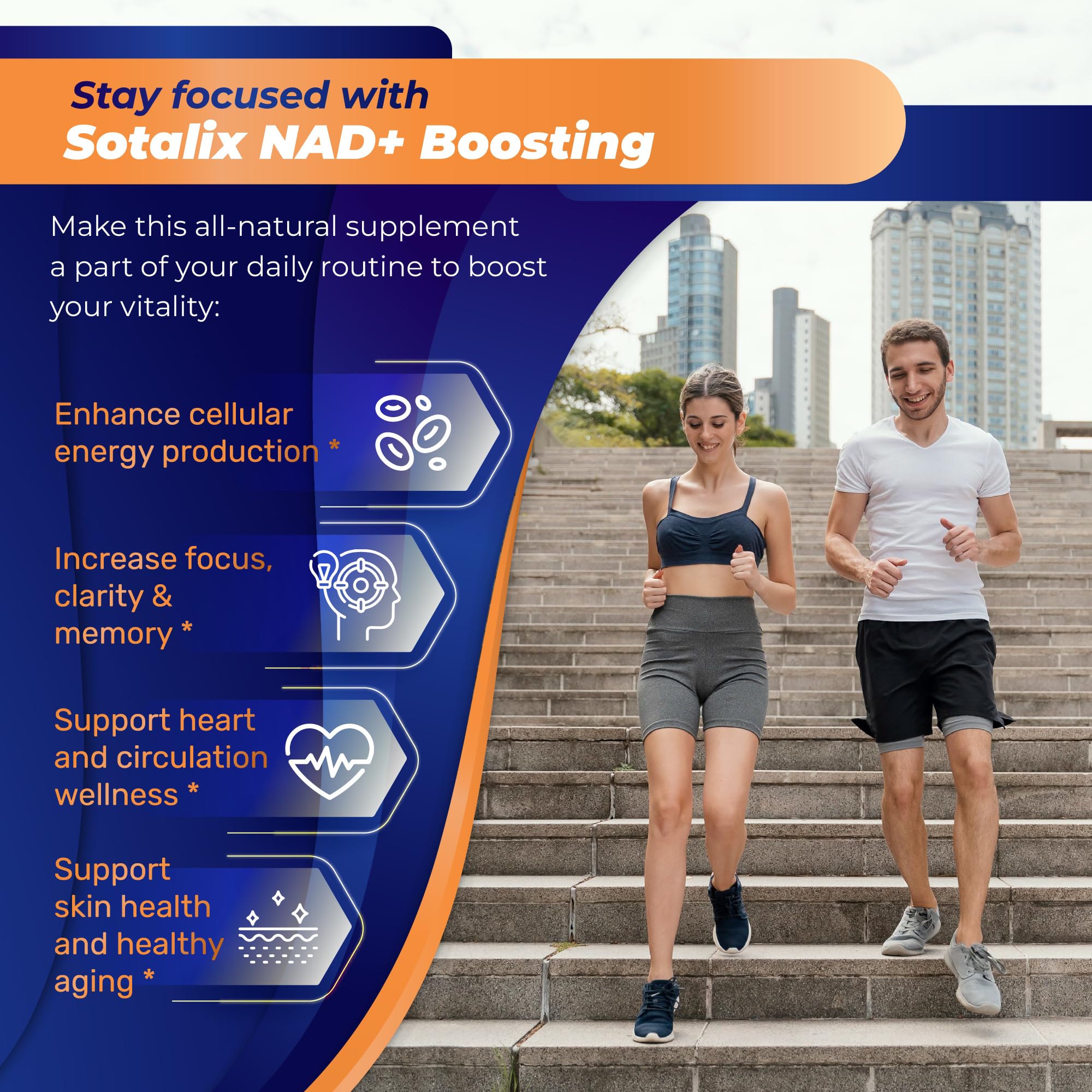 Foto 4 | Suplemento Sotalix Nad+ Boosting All-in-1 Con Nr Y Resveratrol - Venta Internacional.