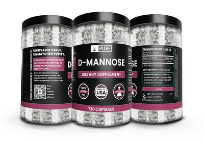Foto 4 | Suplementos Dietéticos Ingredientes Originales Puros D-manosa 730 Cápsulas - Venta Internacional.