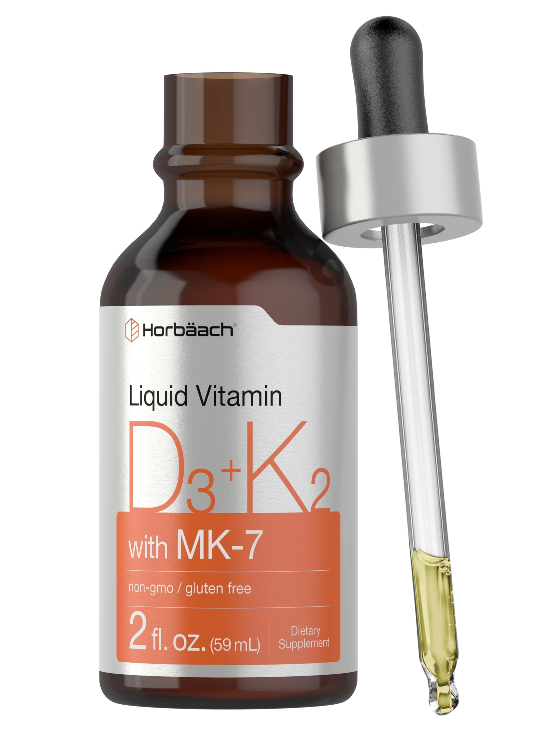 Foto 1 | Suplemento Horbäach De Vitamina D3 K2 En Gotas Líquidas  60 Ml - Venta Internacional.