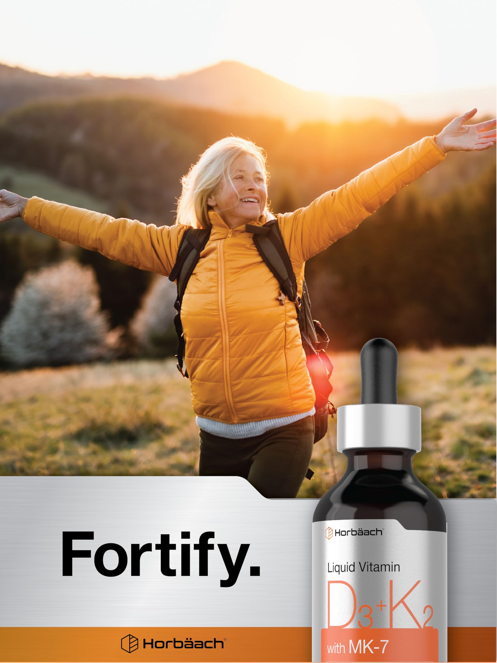 Foto 7 | Suplemento Horbäach De Vitamina D3 K2 En Gotas Líquidas  60 Ml - Venta Internacional.