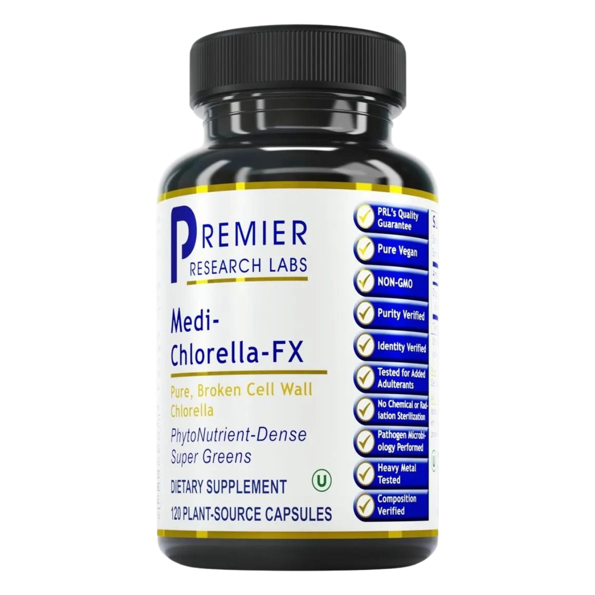 Foto 2 pulgar | Suplemento De Clorella Premier Research Labs Medi Chlorella-fx - Venta Internacional.