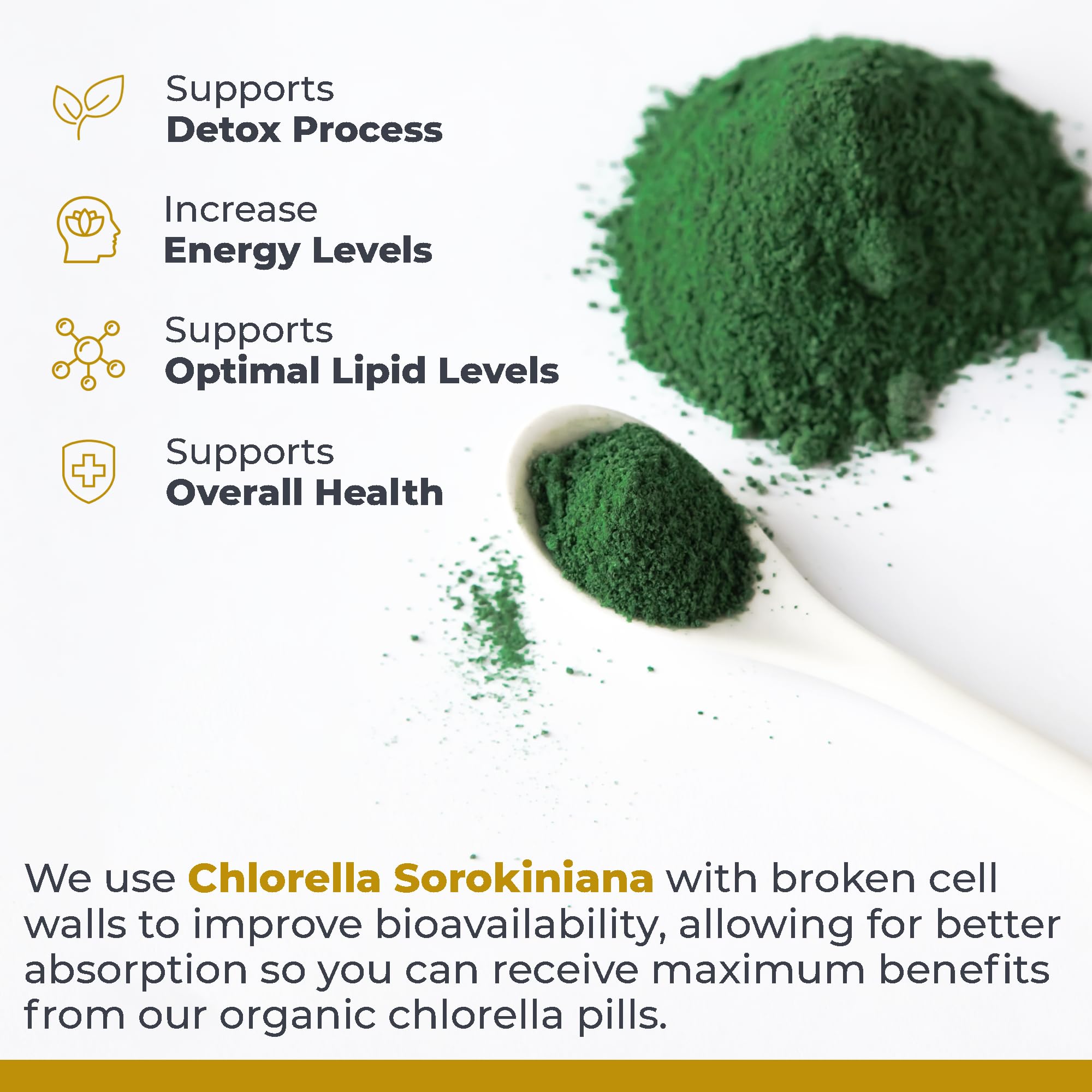 Foto 5 pulgar | Suplemento De Clorella Premier Research Labs Medi Chlorella-fx - Venta Internacional.