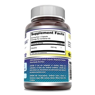 Foto 2 | Suplemento Amazing Formulas Citicolina 250 Mg 60 Cápsulas - Venta Internacional.