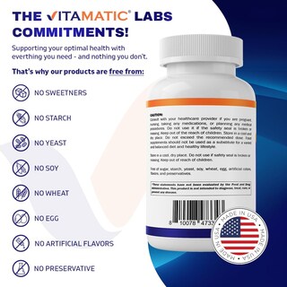 Foto 6 | Suplemento Vitamático De Vitamina B6 50 Mg 250 Comprimidos Vegetariano - Venta Internacional.