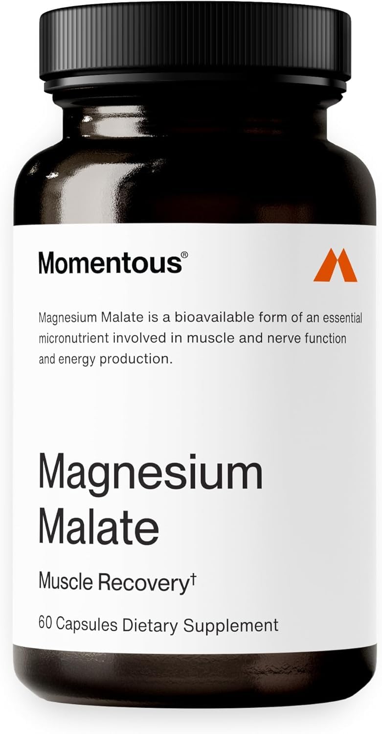 Foto 1 | Suplemento Momentous Magnesio Malato 60 Cápsulas - Venta Internacional.
