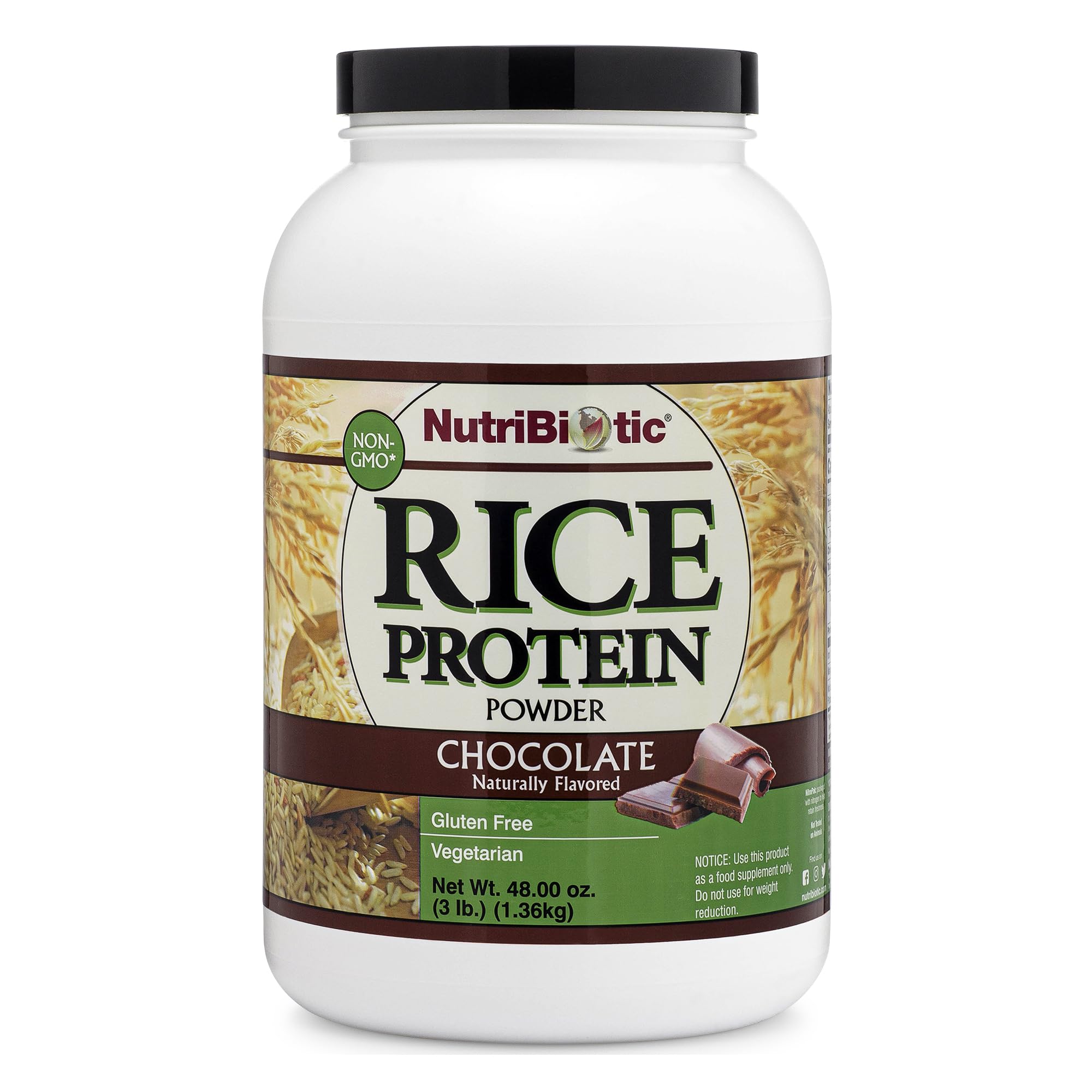 Foto 1 | Proteína en Polvo Nutribiotic Chocolate 1.36 kg - Venta Internacional