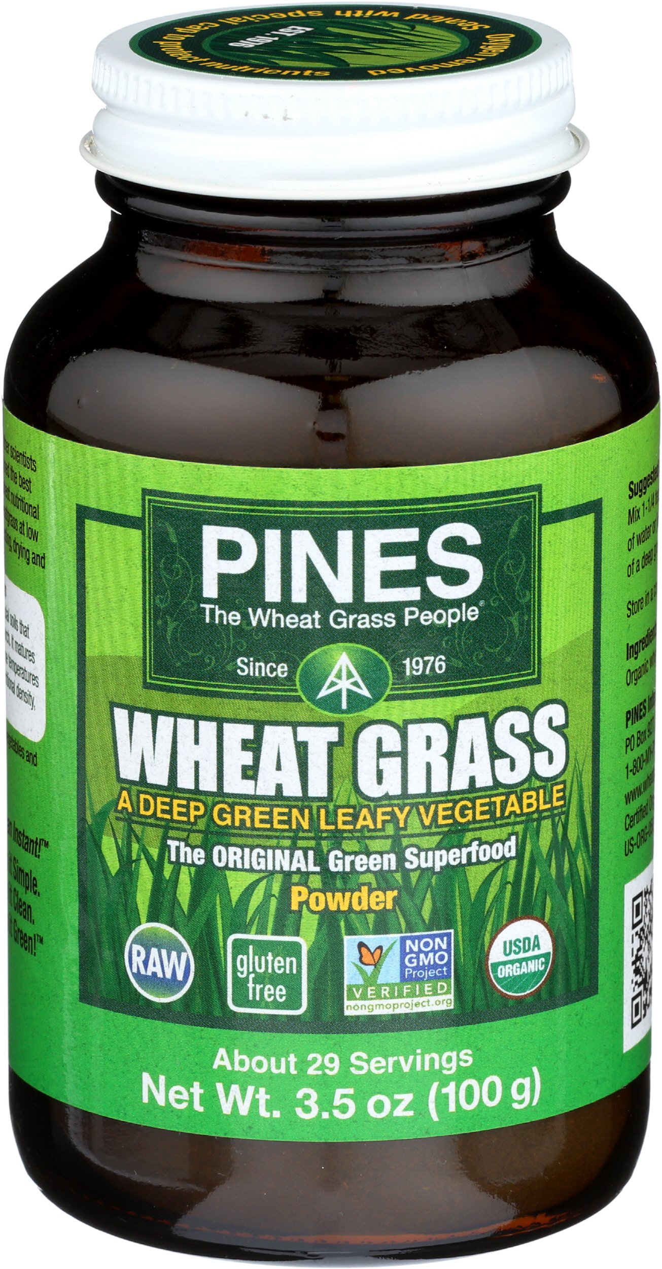 Foto 2 pulgar | Suplemento Alimenticio Pines de Hierba de Trigo en Polvo 100 g - Venta Internacional