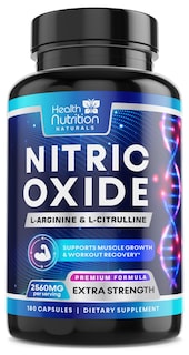 Foto 1 | Suplemento De Óxido Nítrico Health Nutrition Naturals 180 Cápsulas - Venta Internacional.