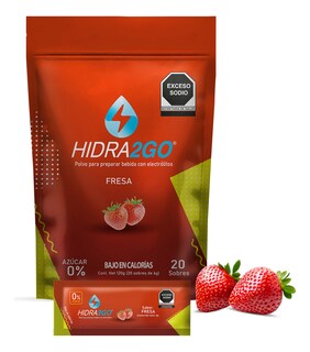 Foto 1 | Bolsa 20 Sobres Electrolitos En Polvo Sin Azúcar 600 Ml